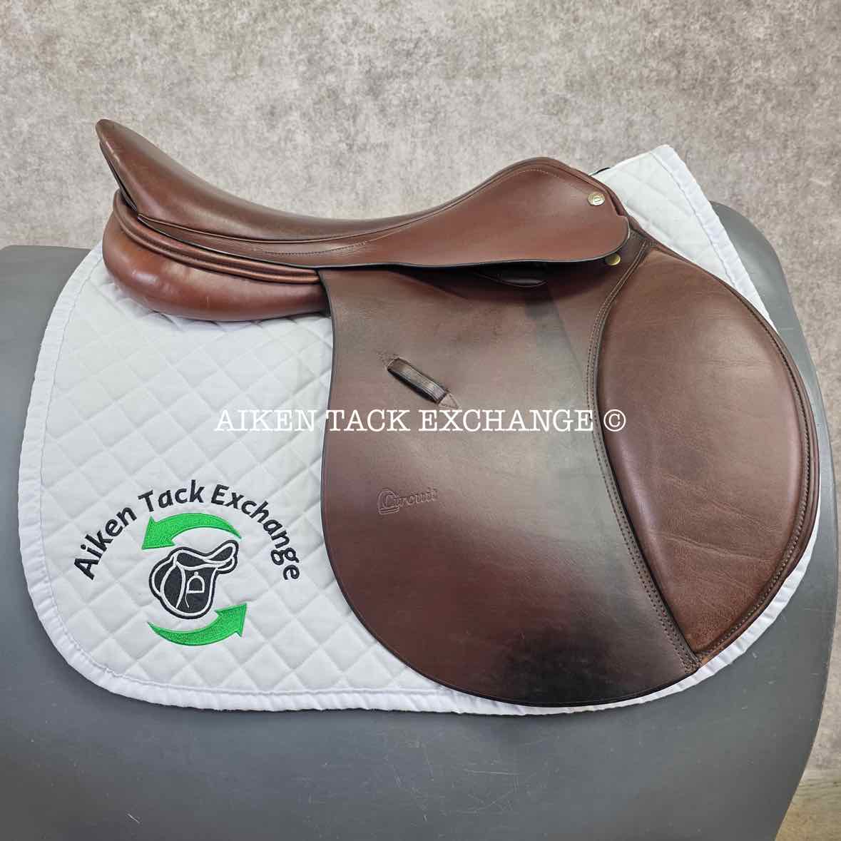 Circuit by Dover Saddlery Jump Saddle, 18.5" Seat, Wide Tree, Foam Panels