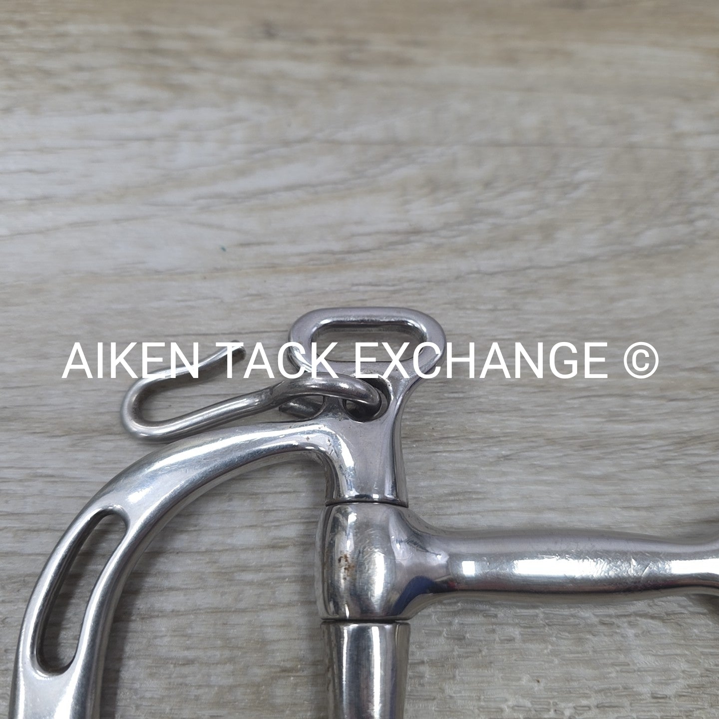 State Line Tack Single Joint Uxeter Kimberwick Bit 5"