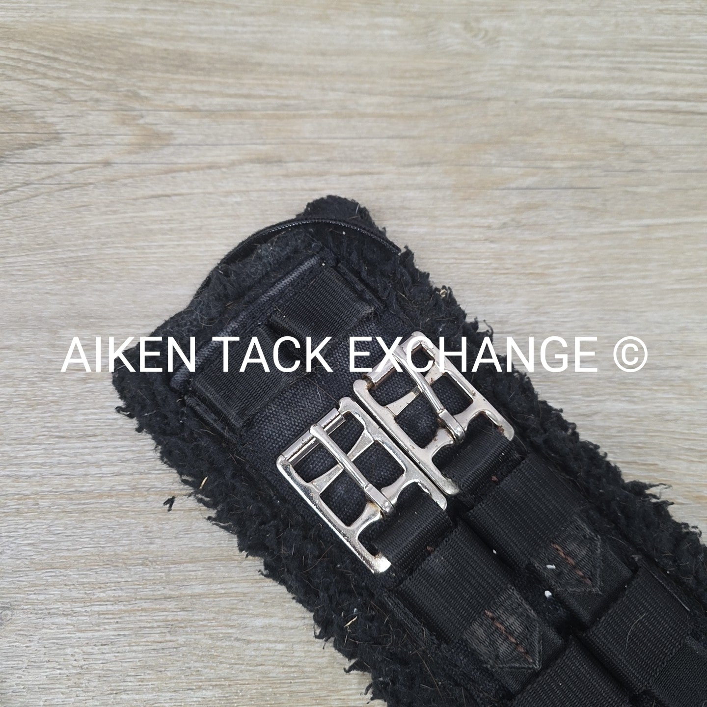 BARGAIN BUNDLE: HFP & Ovation Fleece Dressage Girths, Black, 28"