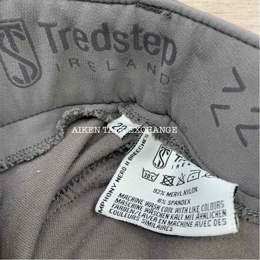 Tredstep Nero II Silicone Knee Patch Breeches, Size 28