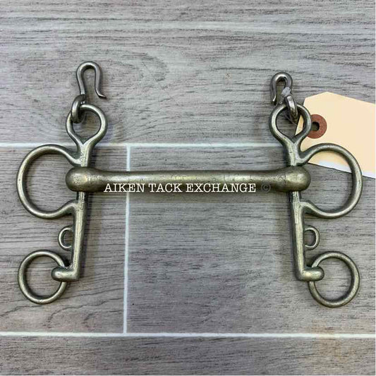 Never Rust Mullen Mouth Pelham Bit 4.75"