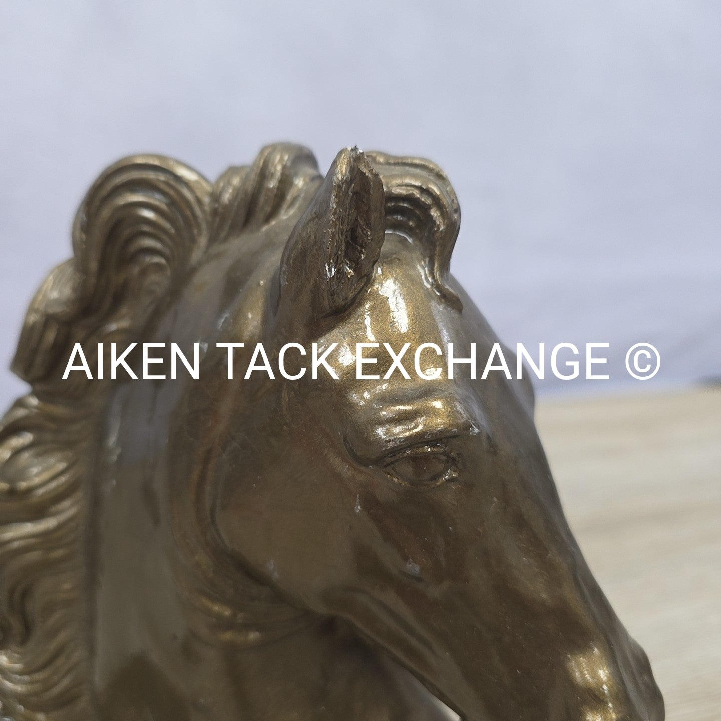 Faux Bronze Horse Statue