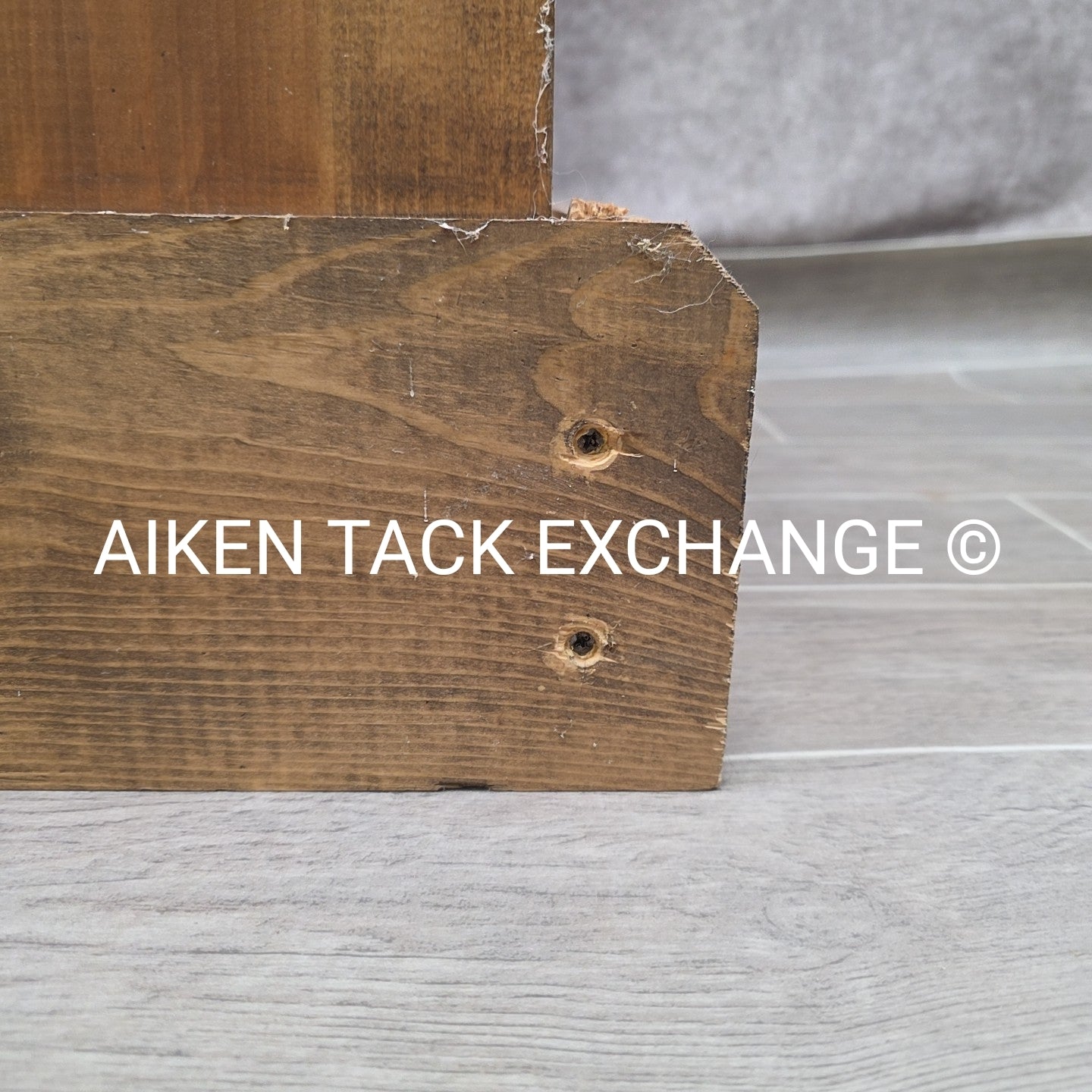 Wooden Western Saddle Stand