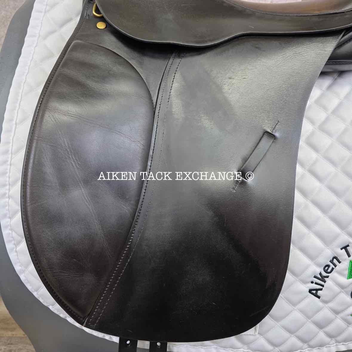 Albion Original Comfort Dressage Saddle, 18" Seat, M/MW Tree, Wool Flocked Panels
