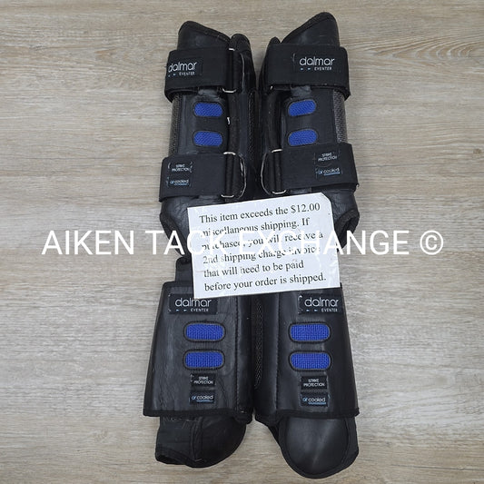 BARGAIN BUNDLE: Horseware Dalmar Eventing Boots, Front & Hind Set, Size Large