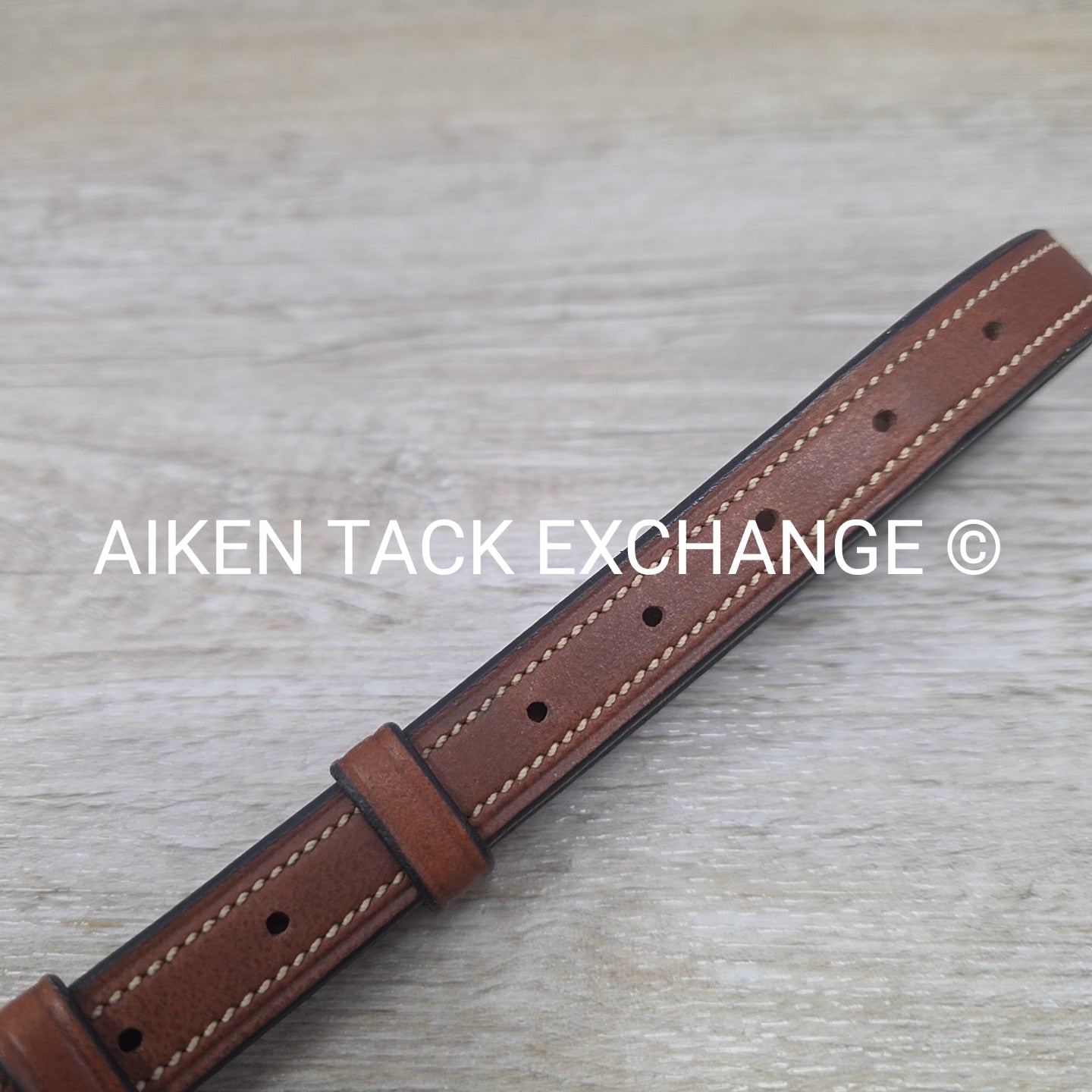 Bobby's English Tack Square Raised Fancy Stitched Standing Martingale, Brown, Wa