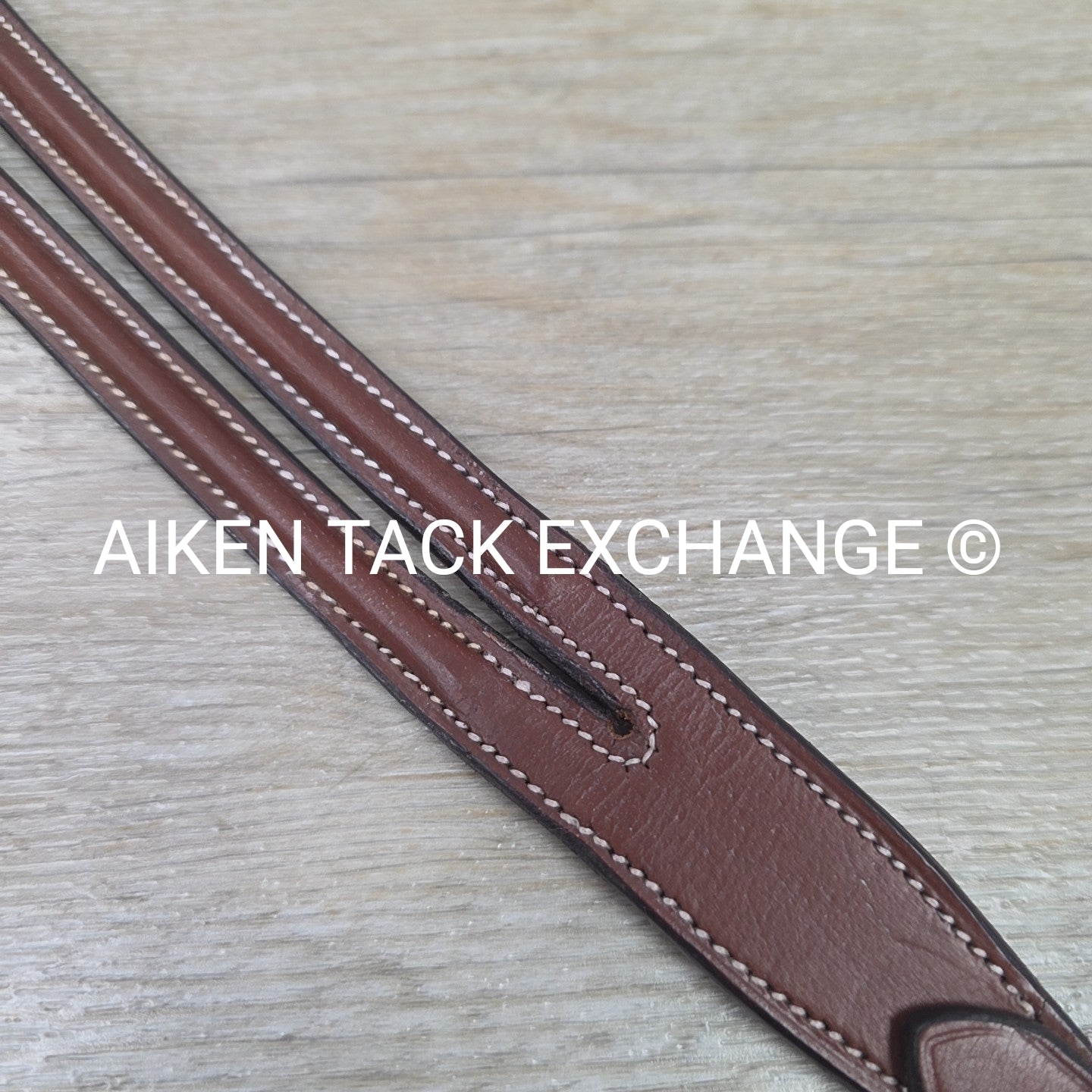Plain Round Raised Running Martingale Attachment, Brown