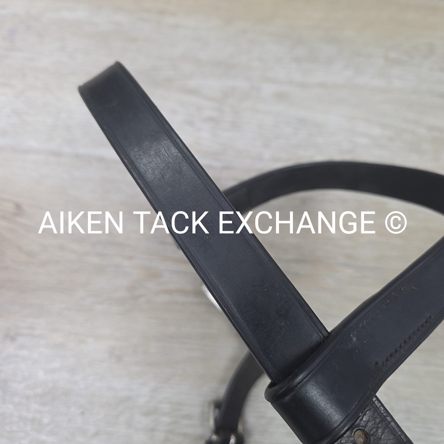 \Leather Lunging Cavesson, Black, Size Full