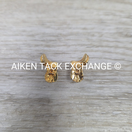 English Saddle Earrings