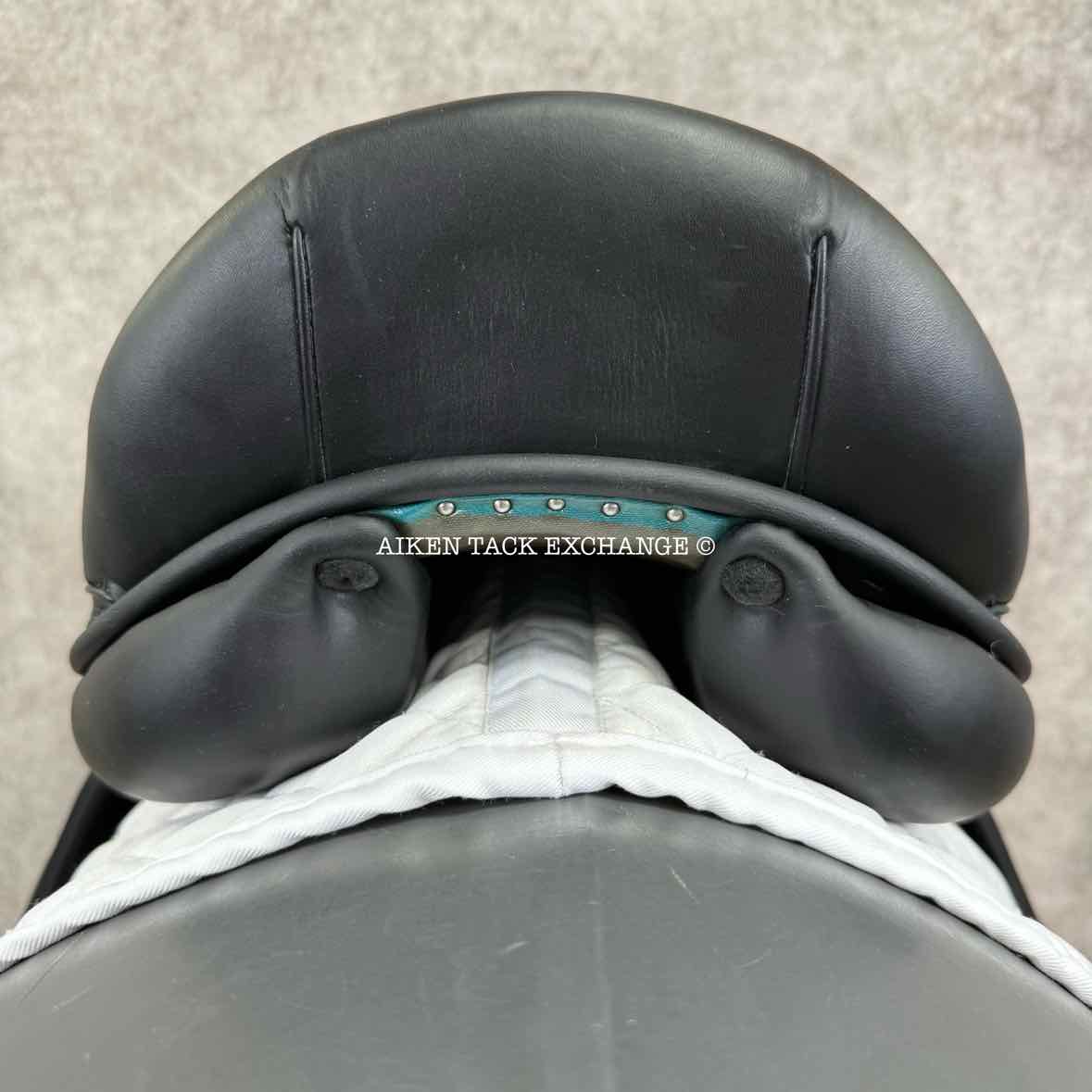 2017 Voltaire Adelaide Monoflap Dressage Saddle, 18" Seat, 3A Flap, W/XW Tree, Foam XFIN Panels, Full Buffalo Leather