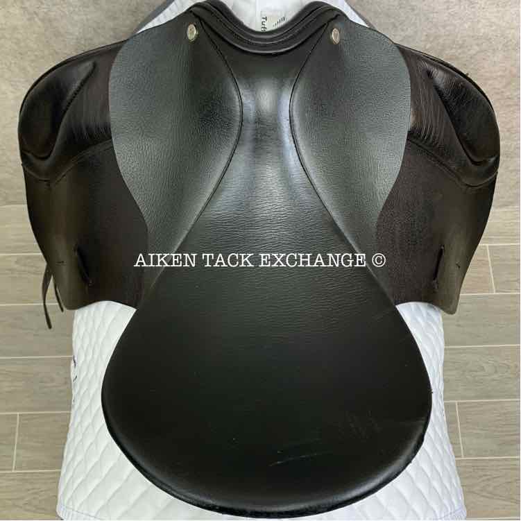 Jorge Canaves by Thornhill Vienna II Dressage Saddle, 18" Seat, 32 Tree - Medium, Wool Flocked Panels