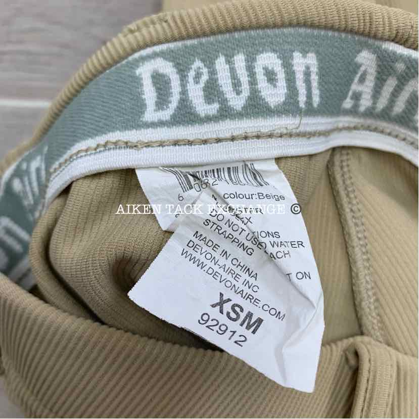 Devon-Aire X-Wear Knee PAtch Pull On Breeches, Size X-Small