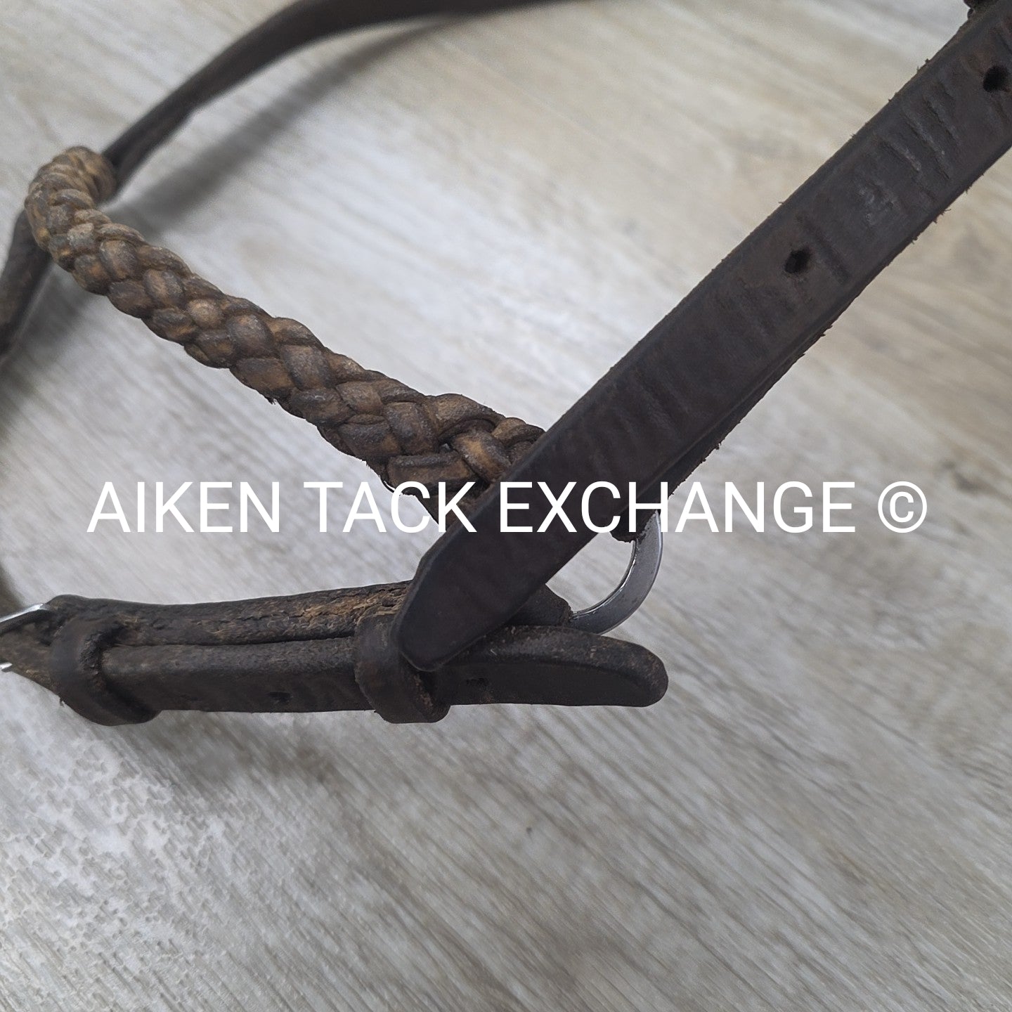 BARGAIN BUNDLE: 2 Round Braided Rawhide Drop Nosebands