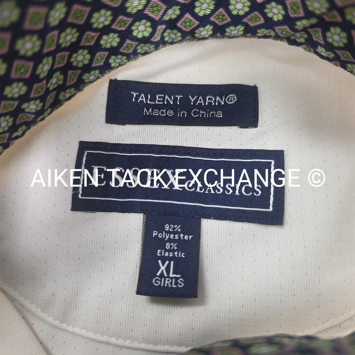 BARGAIN BUNDLE: 2 Essex Classics Talent Yarn Long Sleeve Show Shirts, Size X-Lar