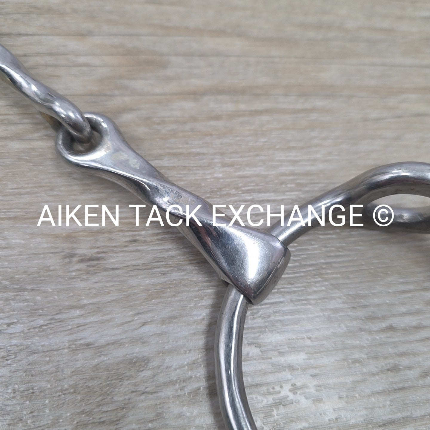 Single Joint Slow Twist Loose Ring Gag Bit 5"