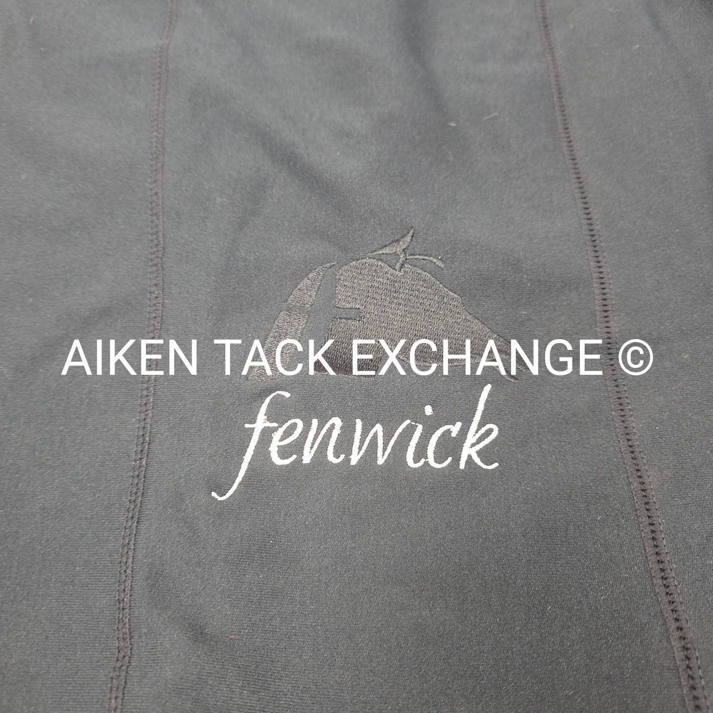 Fenwick Equestrian Sporty Dress Sheet Cooler, Black, 74"