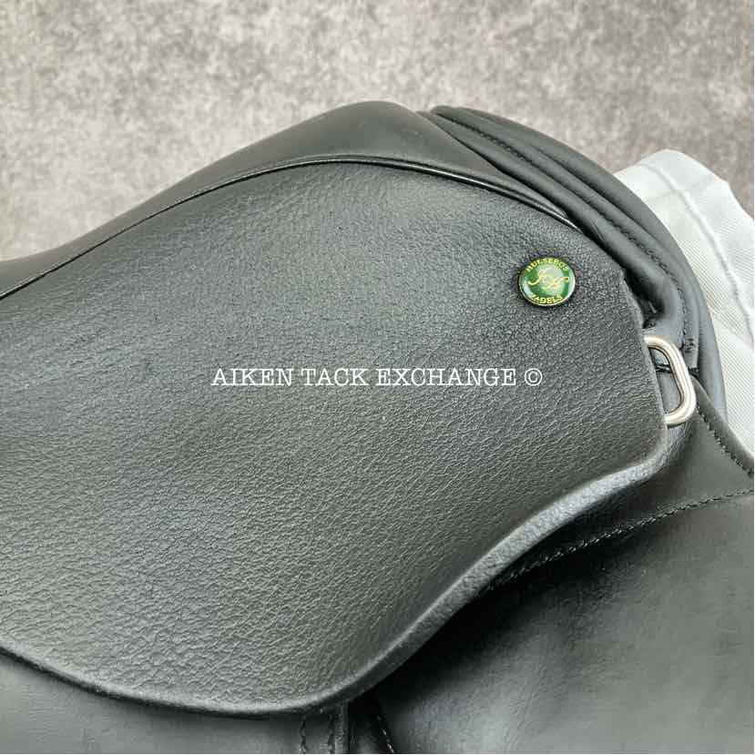 2011 Hulsebos DR CC Dressage Saddle, 18" Seat, Medium Wide Tree, Wool Flocked Panels