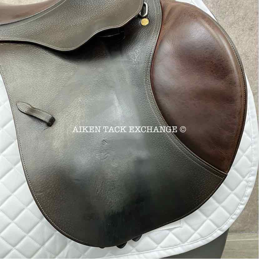 Bruno De Heusch - BDH Close Contact Jump Saddle, 17" Seat, Medium Tree, Foam Panels