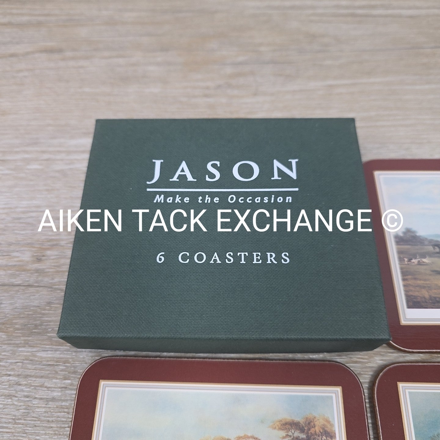 Jason Hunt Scene Coasters, Set of 6
