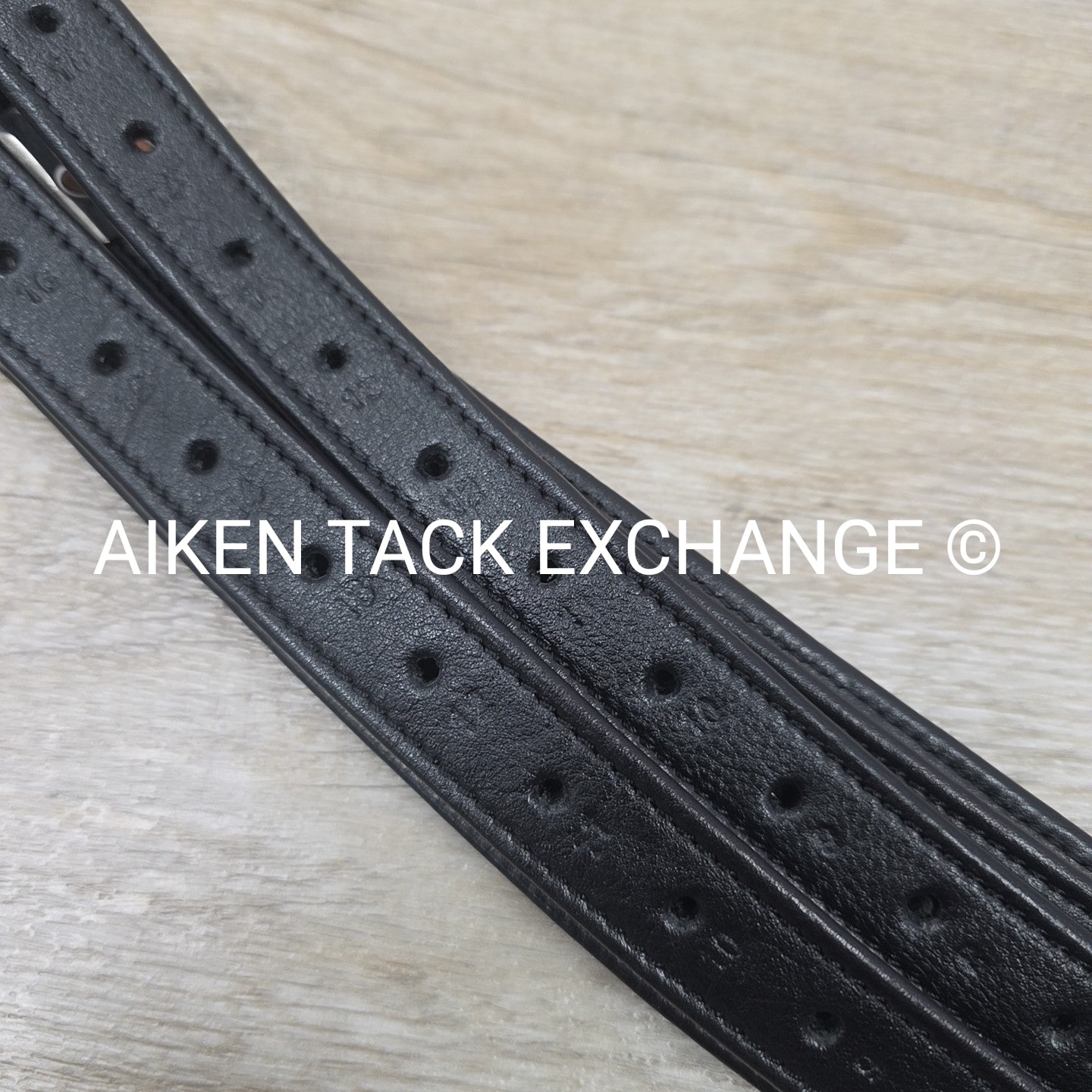 HDR Triple Covered Close Contact Stirrup Leathers, Black, 60"