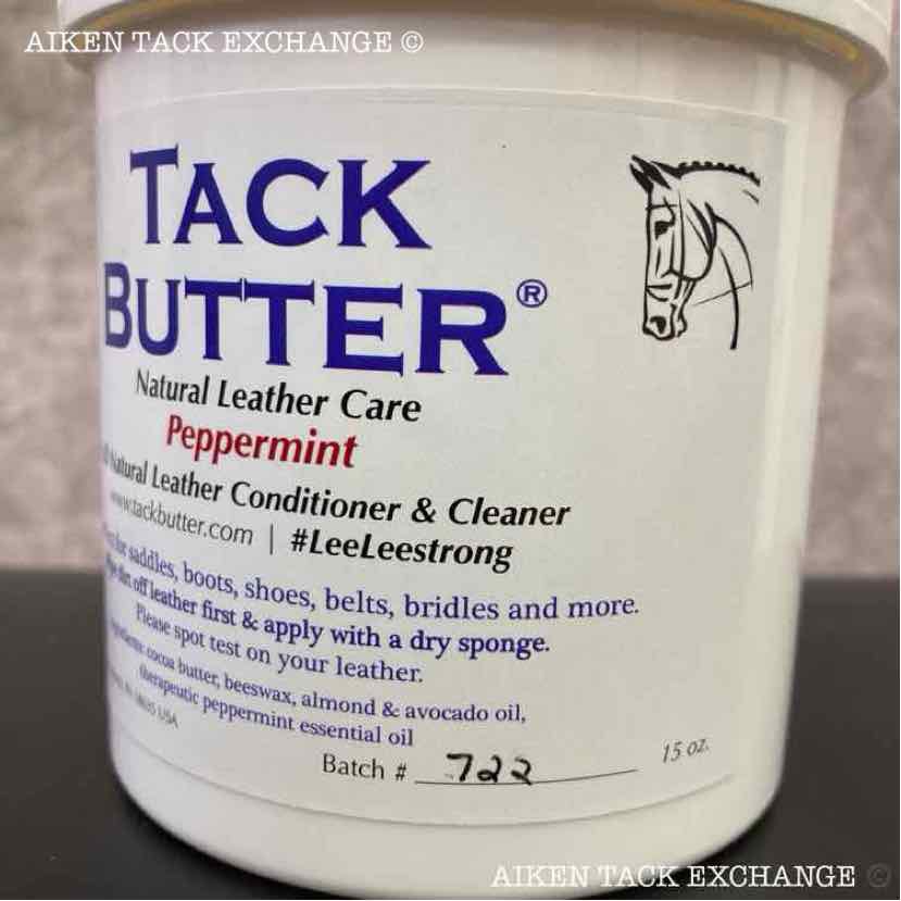 Tack Butter All Natural Leather Cleaner/Conditioner, Peppermint - 15 oz