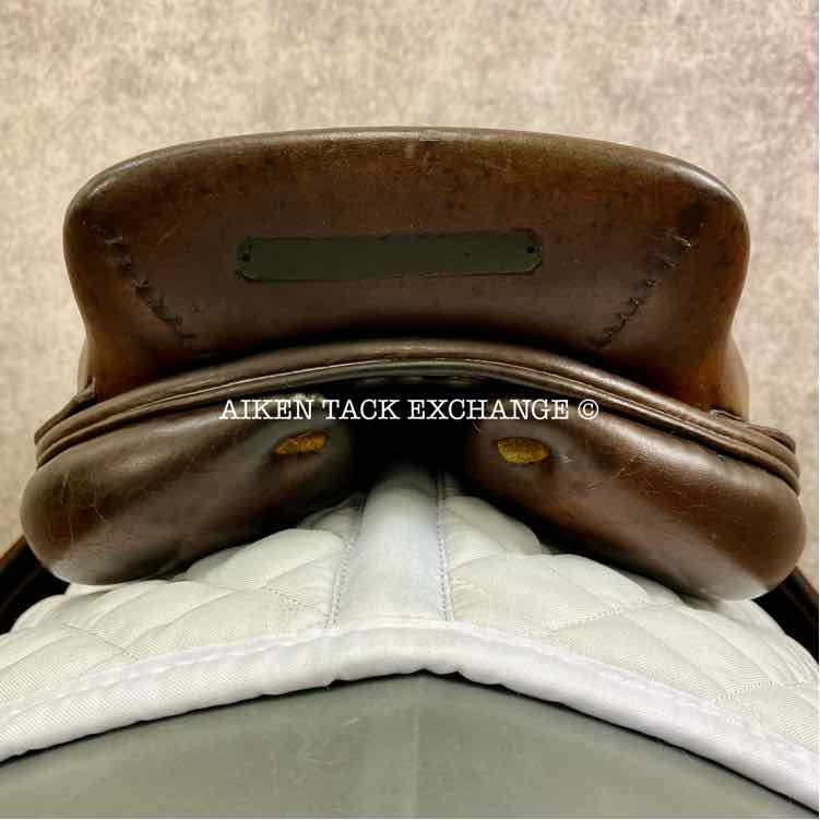 **SOLD** 1995 PJ by Bruno Delgrange Close Contact Jump Saddle, 16.5" Seat, Short Flap, Medium Tree, Foam Panels