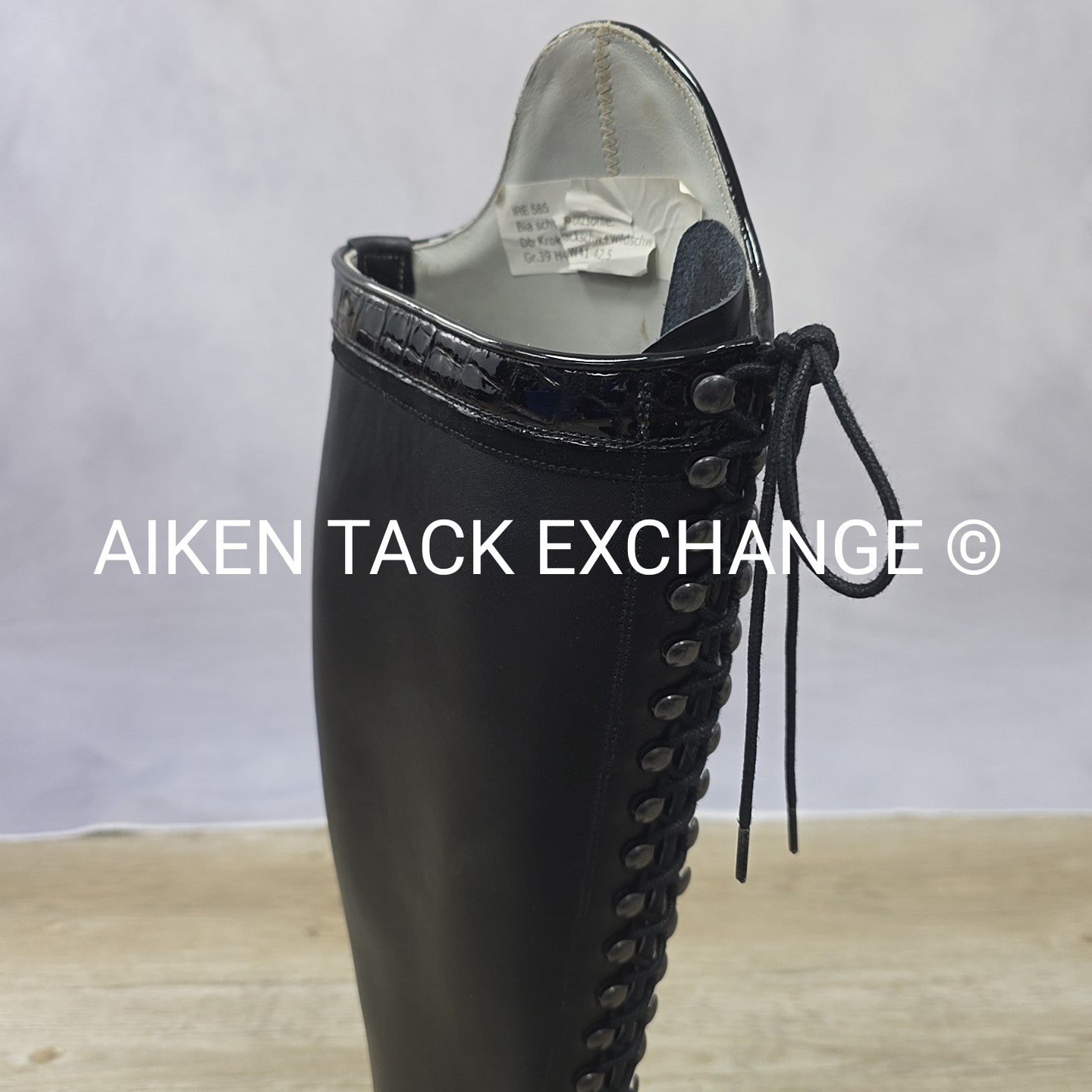 Celeris Bia Dressage Boots, Size 39 H 49 W 41-42.5