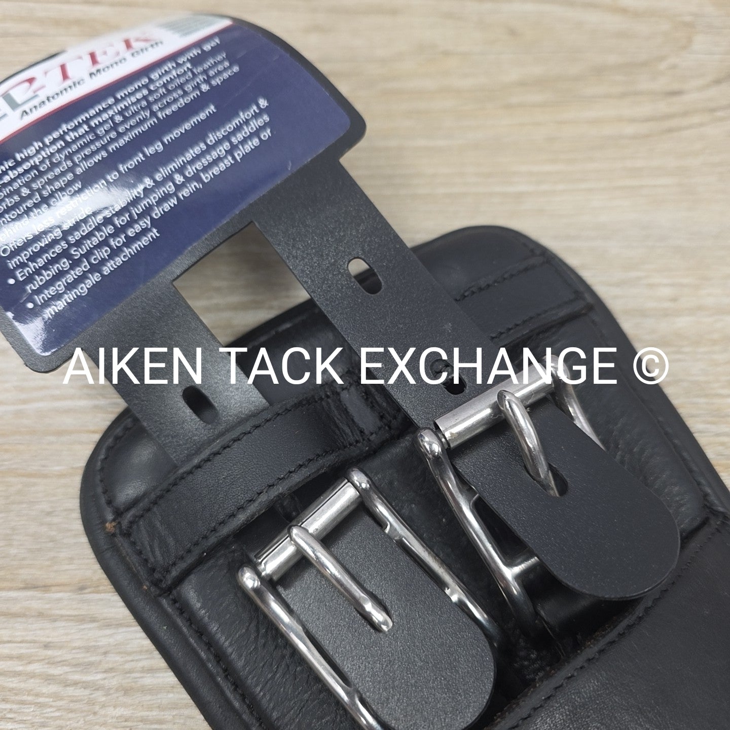 LeMieux Gel-Tek Anatomic Mono Girth, Black, 24"