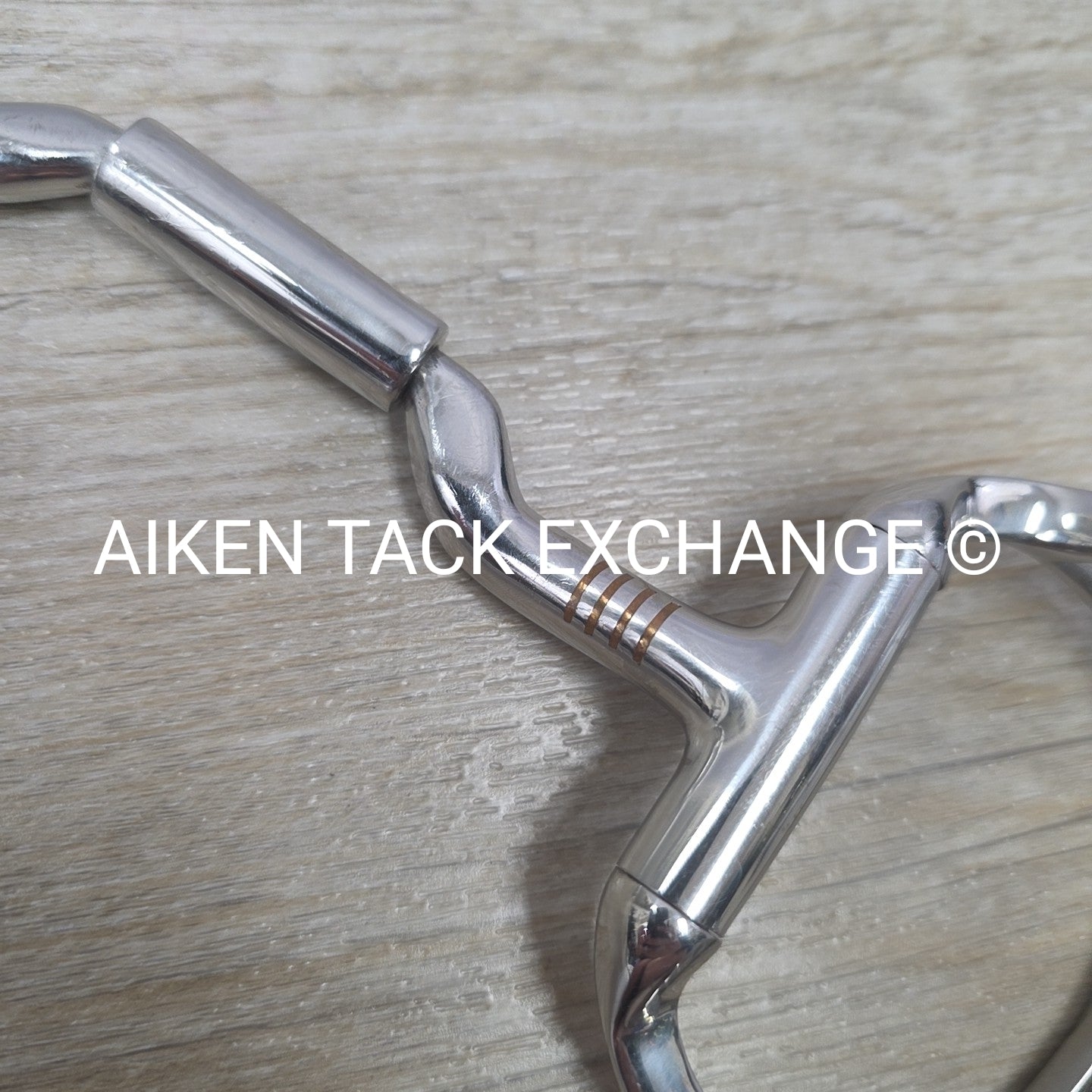 Myler Eggbutt with Hooks and Mullen Forward Tilt Low Ported Brrel MB 36 5"
