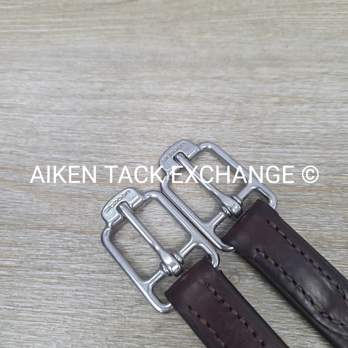 Stubben Wrapped Stirrup Leathers, Brown, 52"