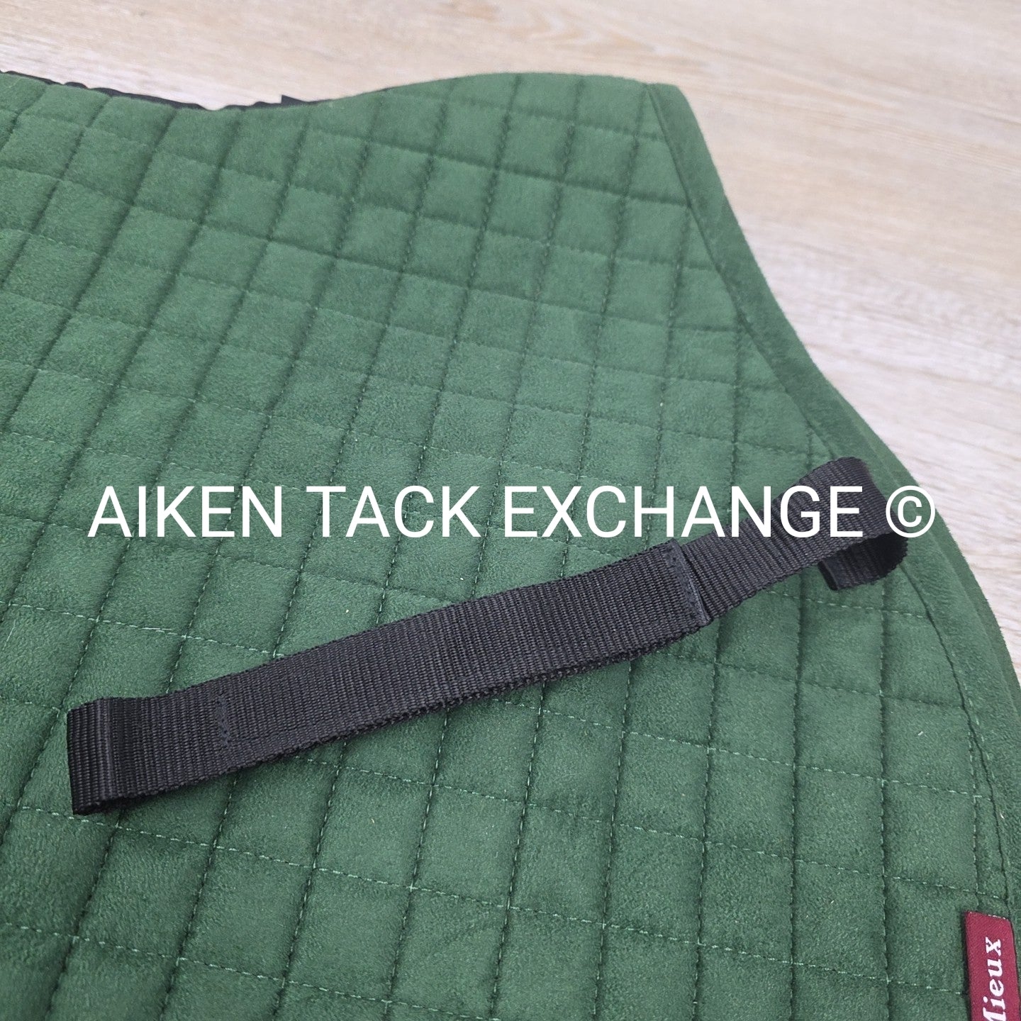 LeMieux Suede GP Saddle Pad, Hunter Green, Large