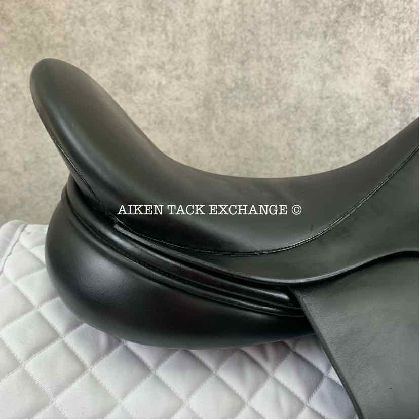 2003 Frank Baines Elegance Dressage Saddle, 17.5" Seat, Medium Tree, Wool Flocked Panels