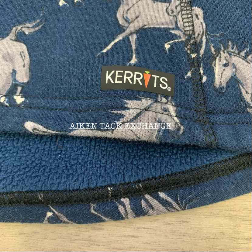 Kerrits 1/4 Zip Fleece Pull Over Sweater, Size Medium