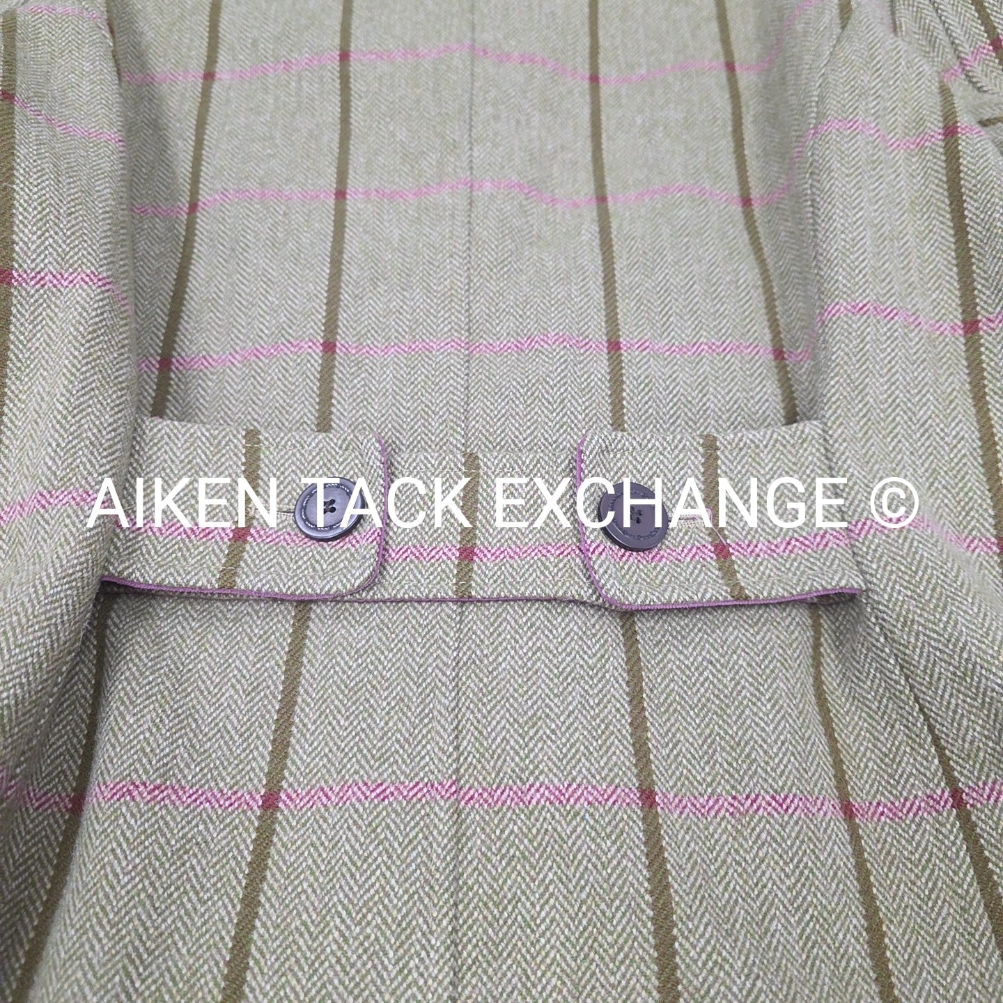 Oxford Blue Tweed Coat, Women's 18