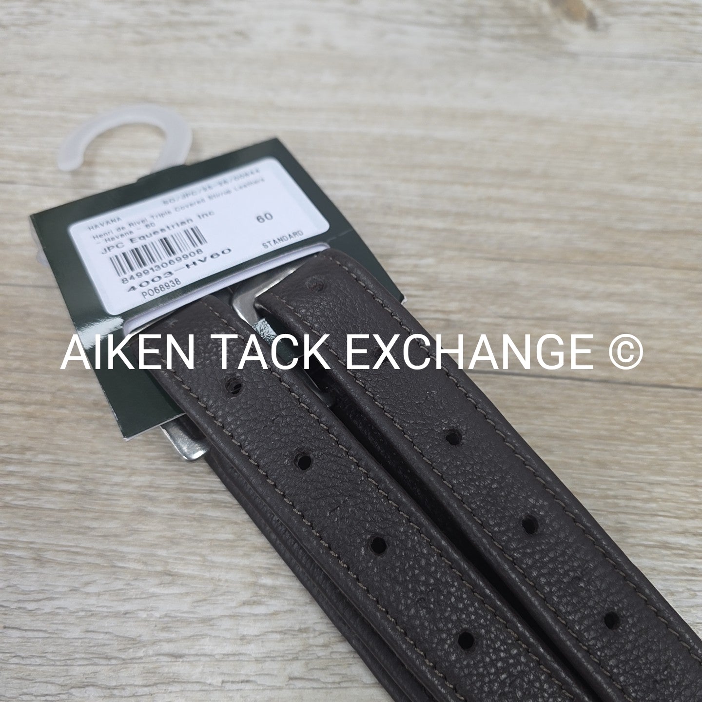 HDR Triple Covered Stirrup Leathers, Havana, 60"