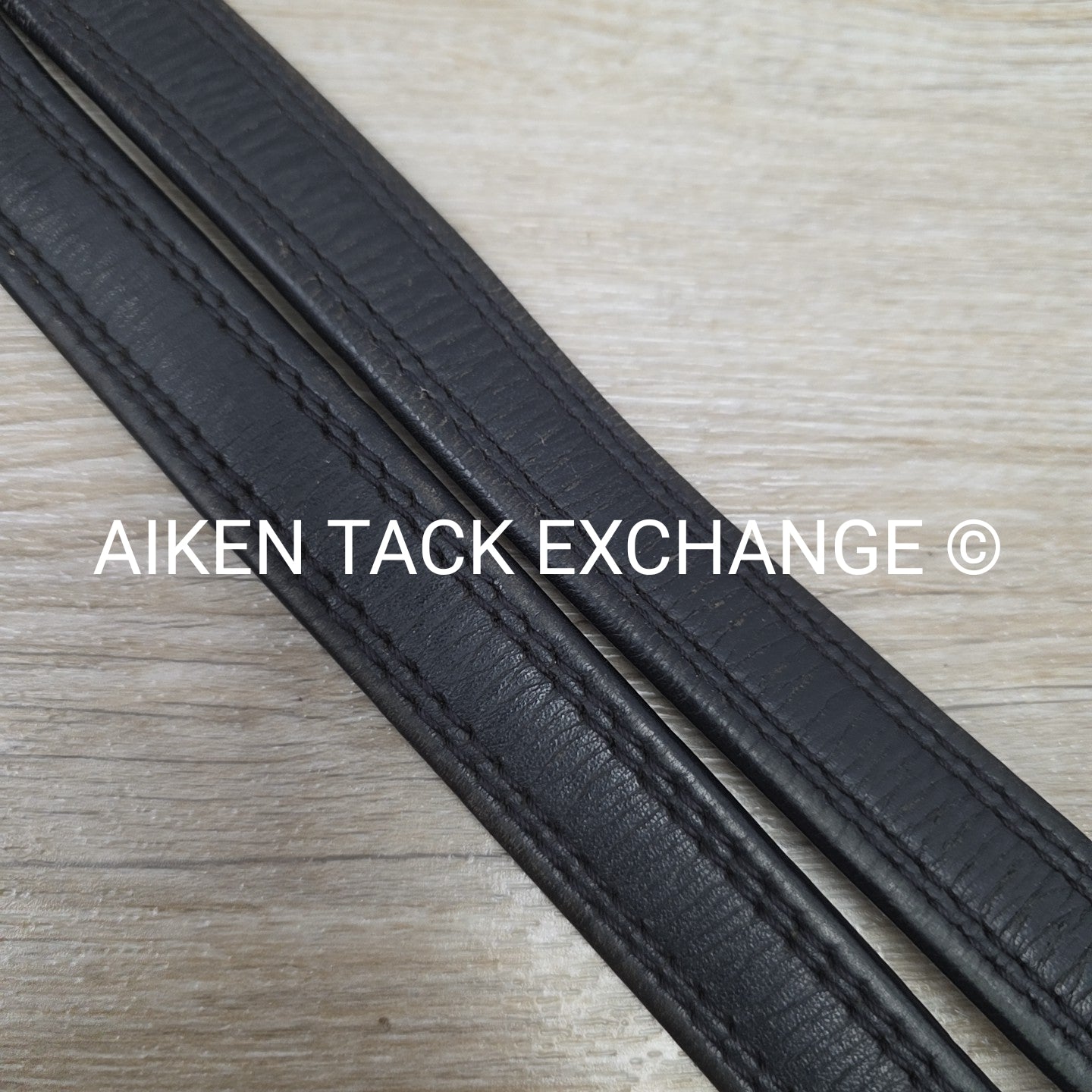 County Stirrup Leathers, Black, 66"