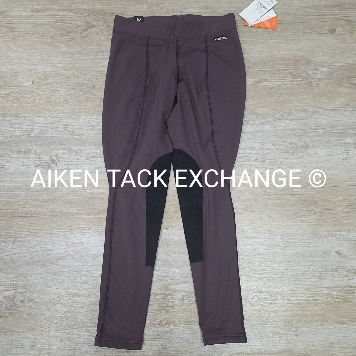 Kerrits Flow Rise Knee Patch Performance Tights, Women's Large