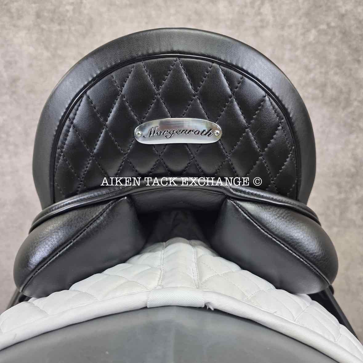 2023 Morgenroth Orpheu Dressage Saddle, 17" Seat, M/MW Tree, Wool Flocked Panels