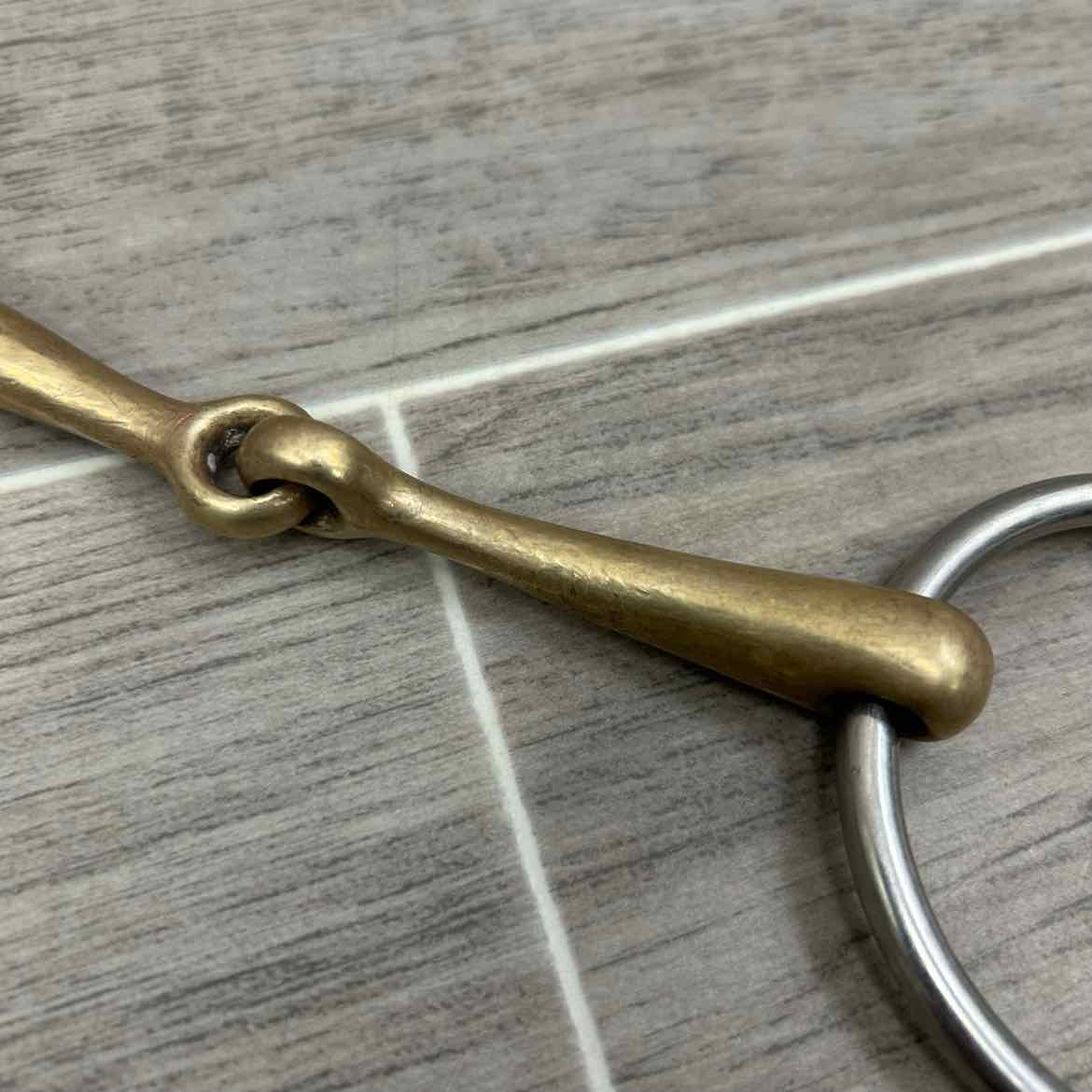 Herm Sprenger Aurigan Single Joint Loose Ring Bit 5"