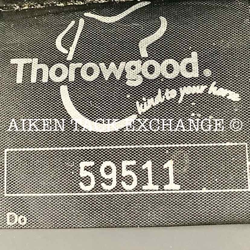 **SOLD** Thorowgood Maxam All Purpose Saddle, 17" Seat, Extra Wide Tree, Wool Flocked Panels