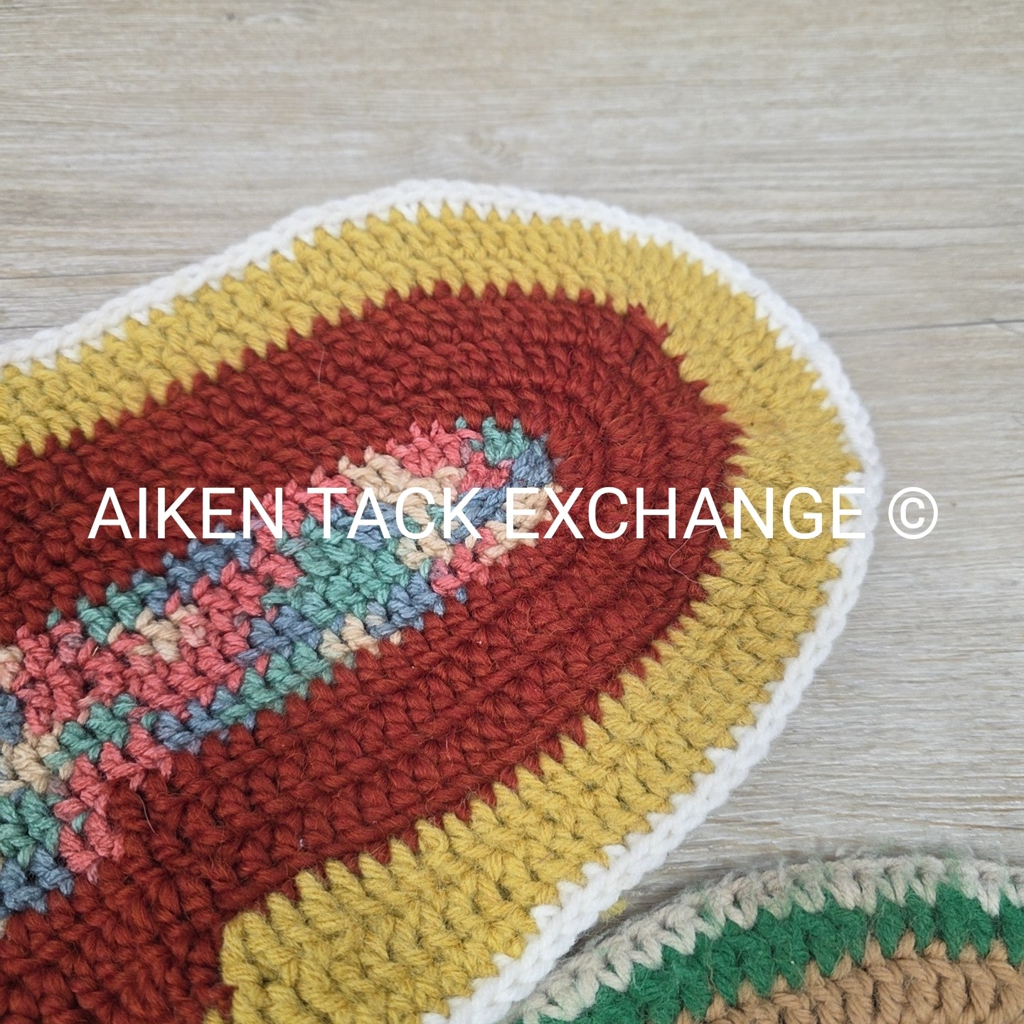 BARGAIN BUNDLE: 2 Crocheted Pommel Pads