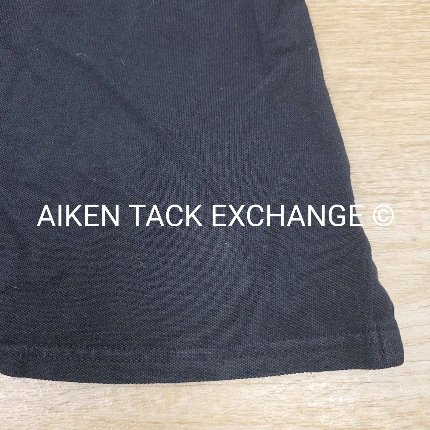 Short Sleeve Collared Polo Shirt with ATE Logo, Women's Size Medium