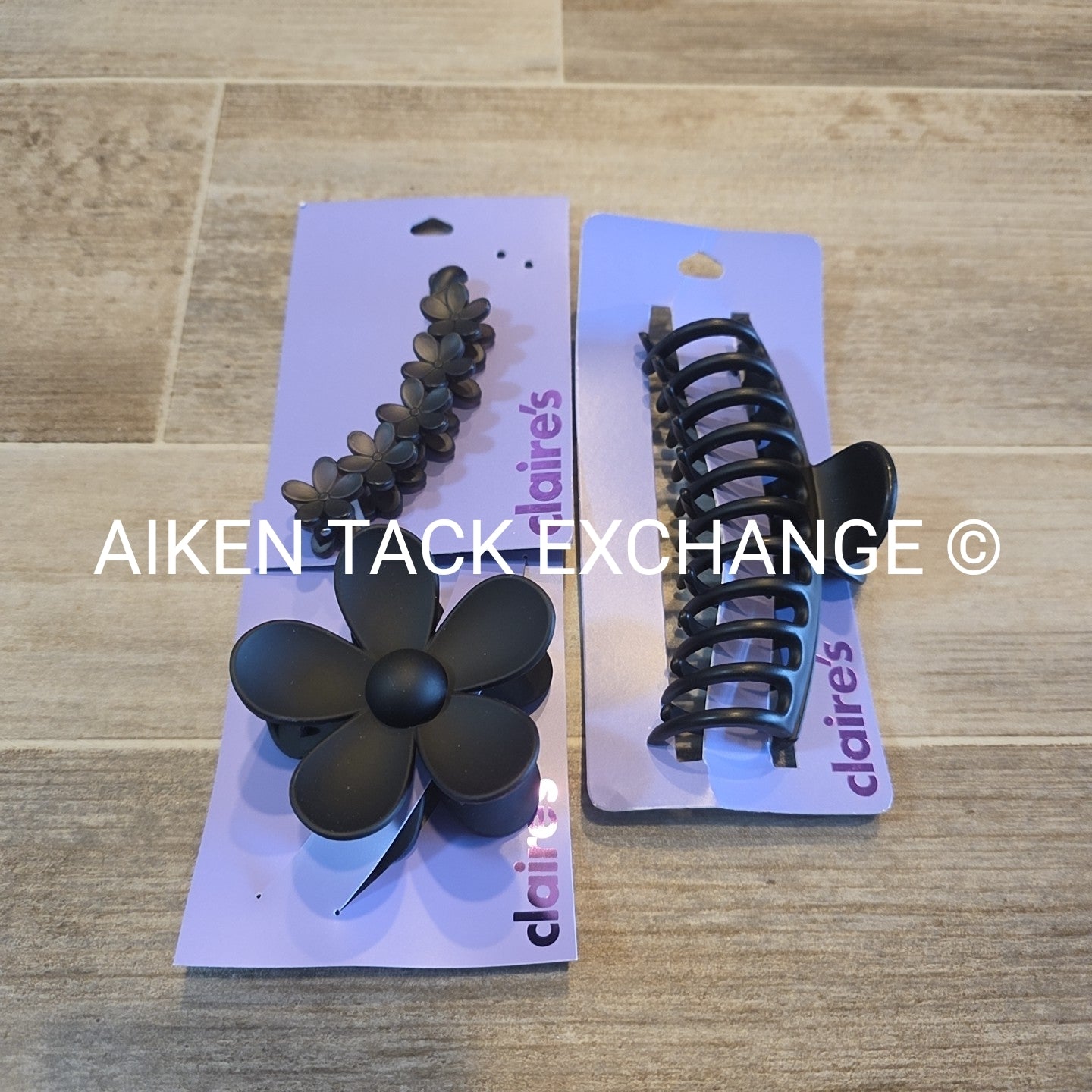 Claire's Claw Clip Bundle - 3 Total