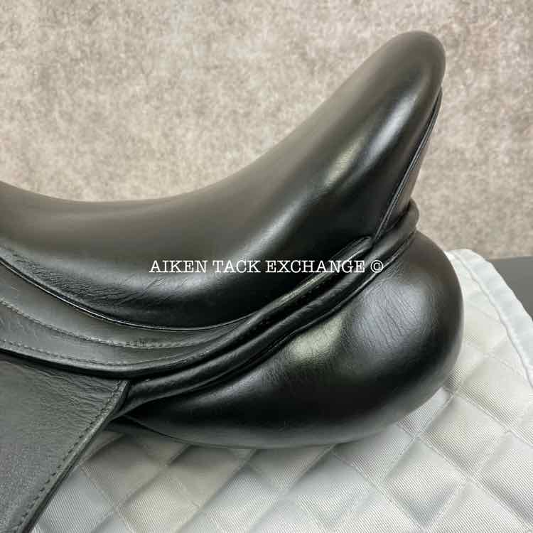 2014 PDS Carl Hester Grande Alto Dressage Saddle, 17.5" Seat, Adjustable Tree - Changeable Gullet, Wool Flocked Panels