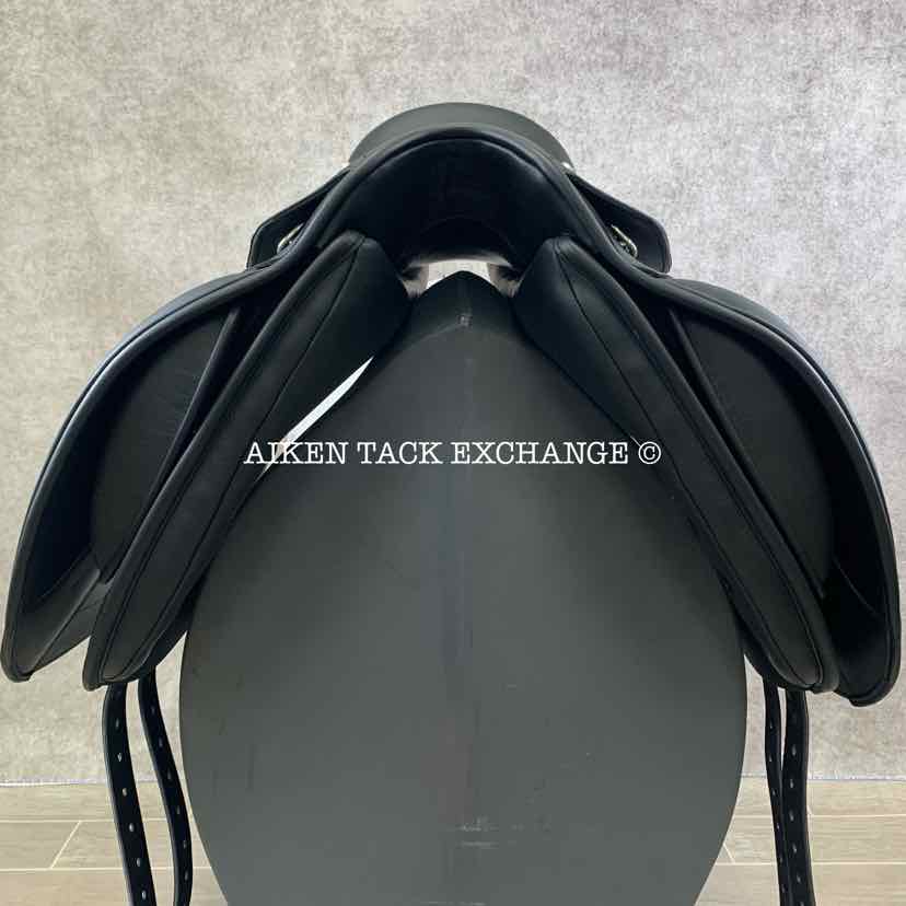 **SOLD** 2024 Collegiate Esteem Dressage Saddle, 17.5" Seat, Adjustable Tree - Changeable Gullet, Wool Flocked Panels