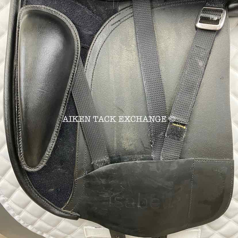 **SOLD** 2014 Bates Isabell Werth Dressage Saddle, 17" Seat, Adjustable Tree - Changeable Gullet, Wool Flocked Panels
