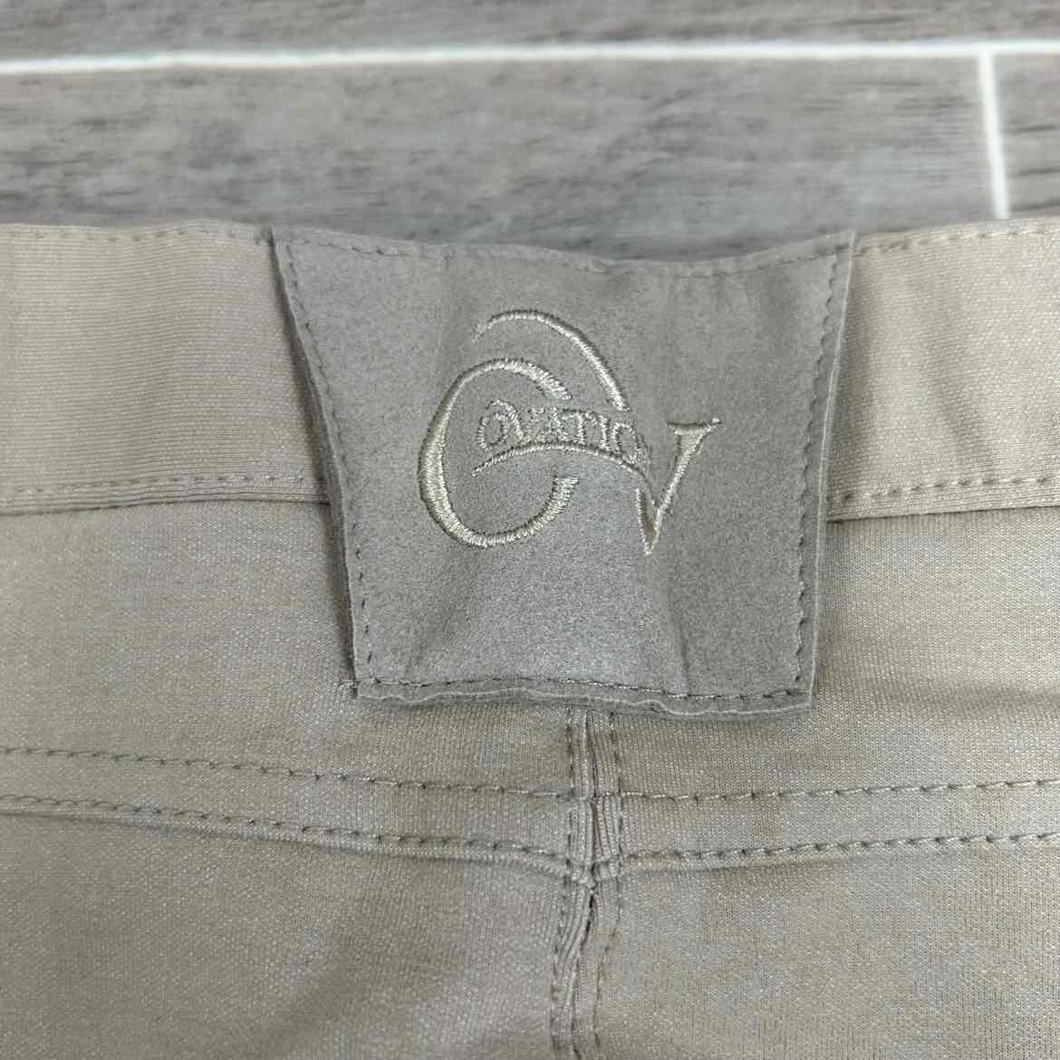 Ovation Euro Melange Knee Patch Breeches, Brand New, Size 36 R