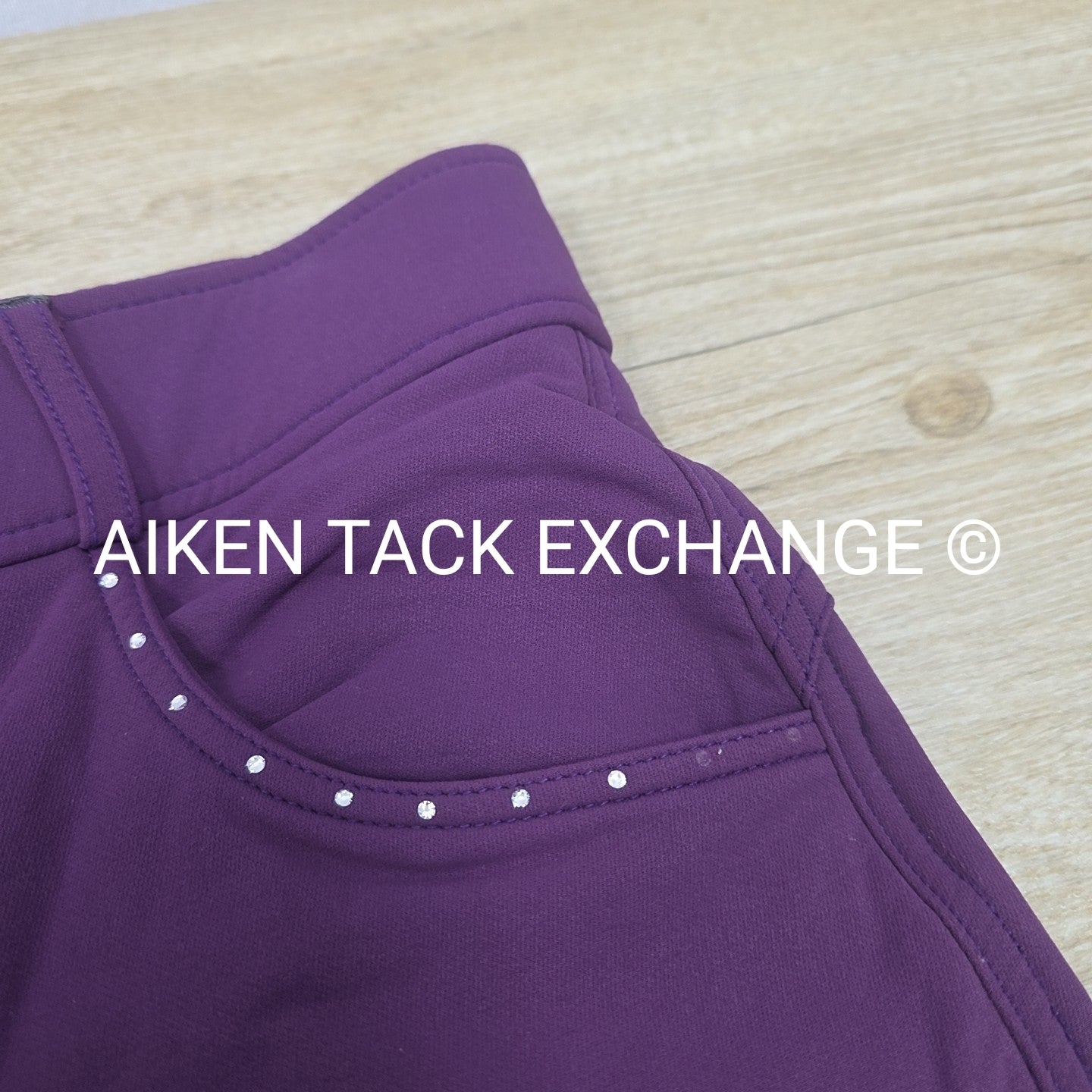 QHP Elena Silicone Grip Full Seat Breeches, Women's 40 (Medium)