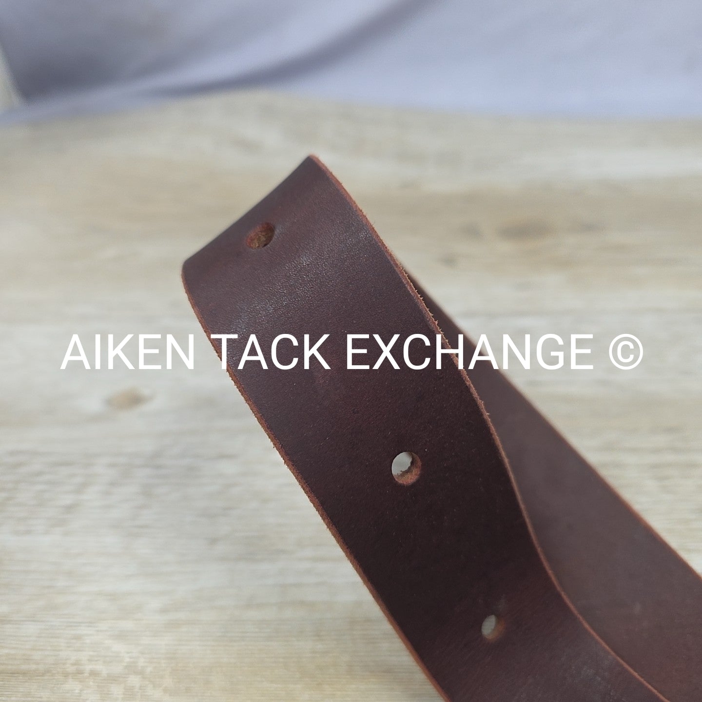 Leather Latigo Cinch Tie Strap, Brown