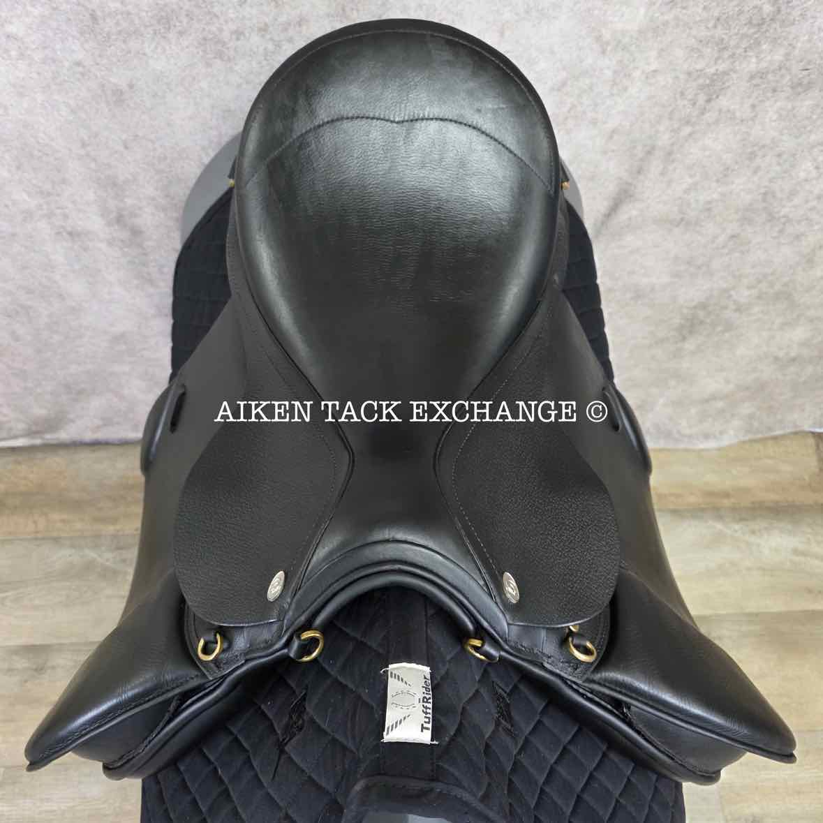 Duett Companion 1 Endurance Trail Saddle, 18" Seat,  34 Tree - Wide, Wool Flocked Panels